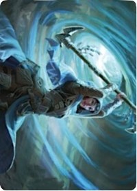 Sea Gate Stormcaller Art Card [Zendikar Rising Art Series] | Lots Moore NSW