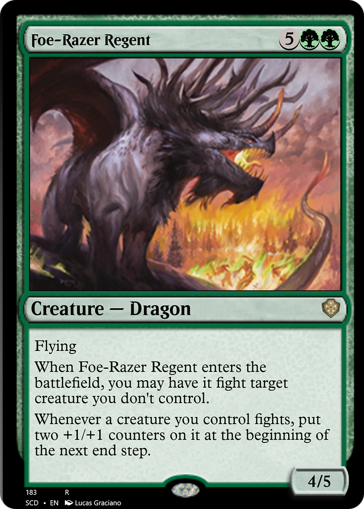 Foe-Razer Regent [Starter Commander Decks] | Lots Moore NSW