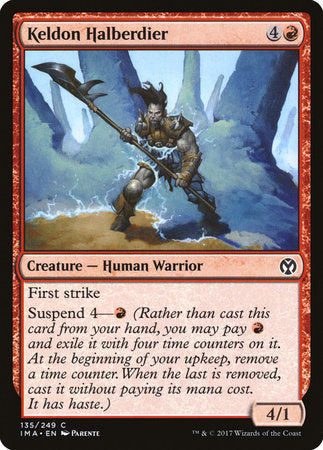 Keldon Halberdier [Iconic Masters] | Lots Moore NSW