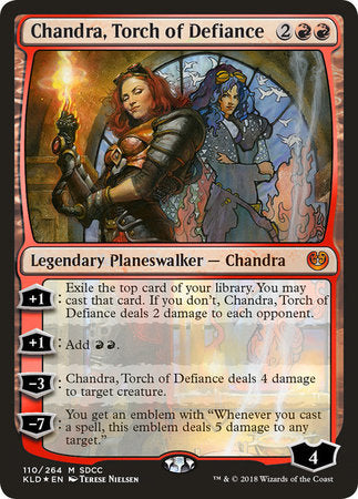 Chandra, Torch of Defiance (SDCC 2018 EXCLUSIVE) [San Diego Comic-Con 2018] | Lots Moore NSW