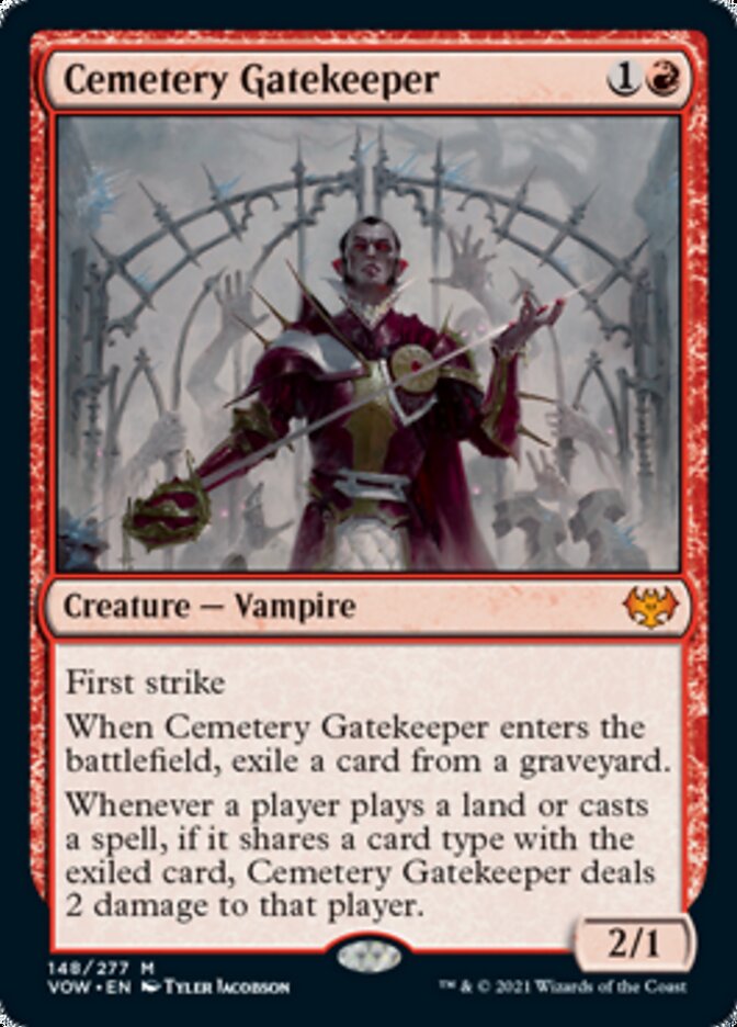 Cemetery Gatekeeper [Innistrad: Crimson Vow] | Lots Moore NSW