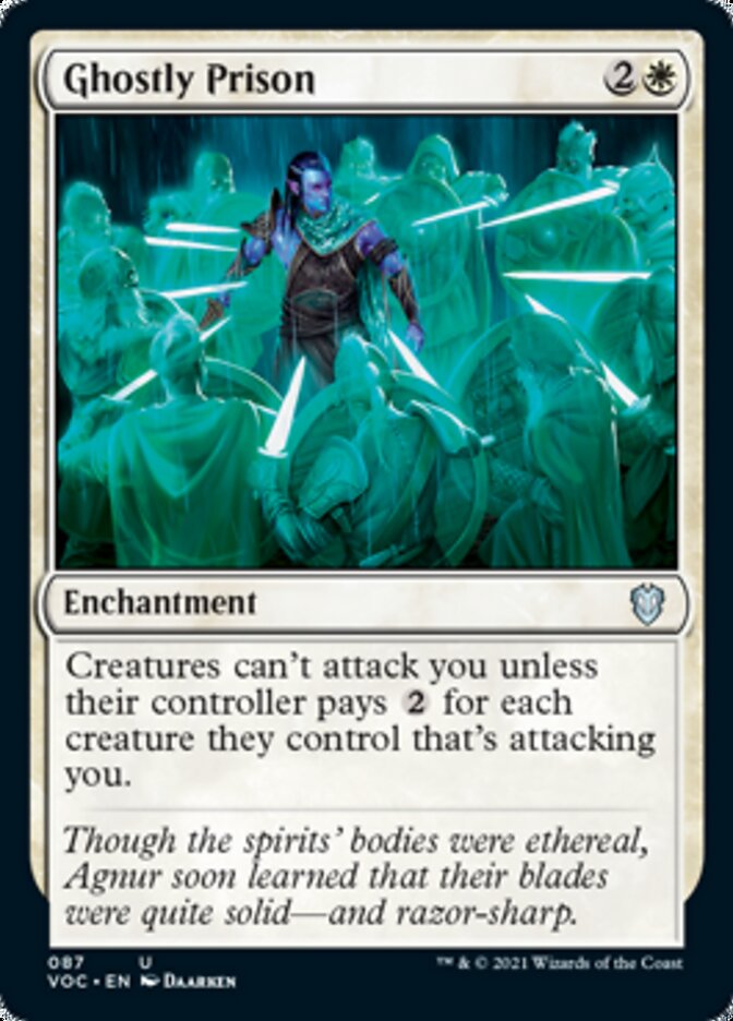 Ghostly Prison [Innistrad: Crimson Vow Commander] | Lots Moore NSW