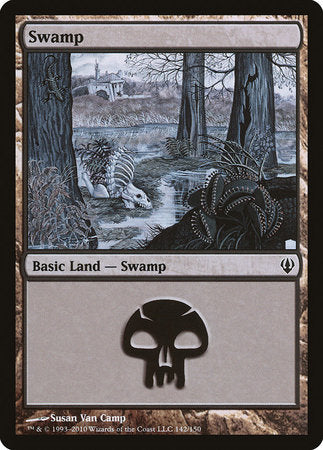 Swamp (142) [Archenemy] | Lots Moore NSW