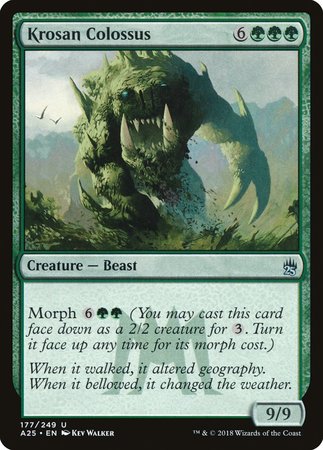 Krosan Colossus [Masters 25] | Lots Moore NSW