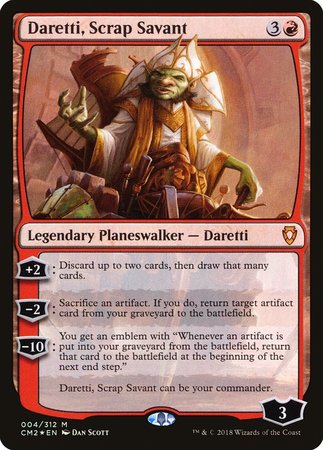 Daretti, Scrap Savant [Commander Anthology Volume II] | Lots Moore NSW