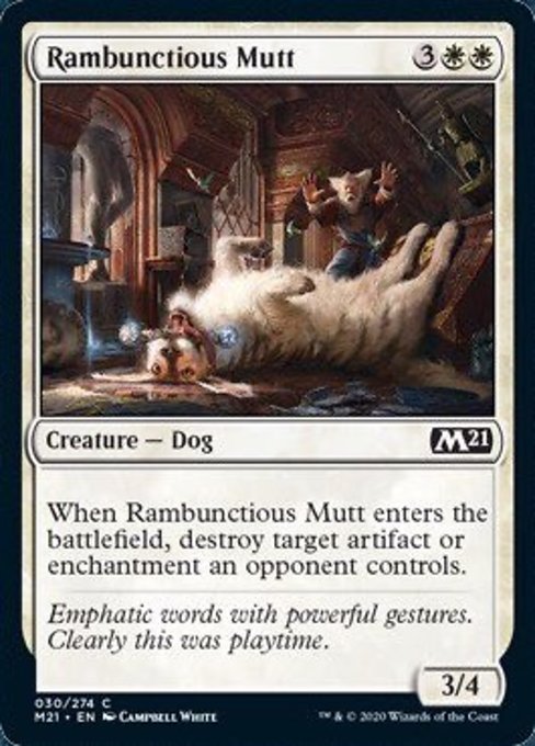 Rambunctious Mutt [Core Set 2021] | Lots Moore NSW