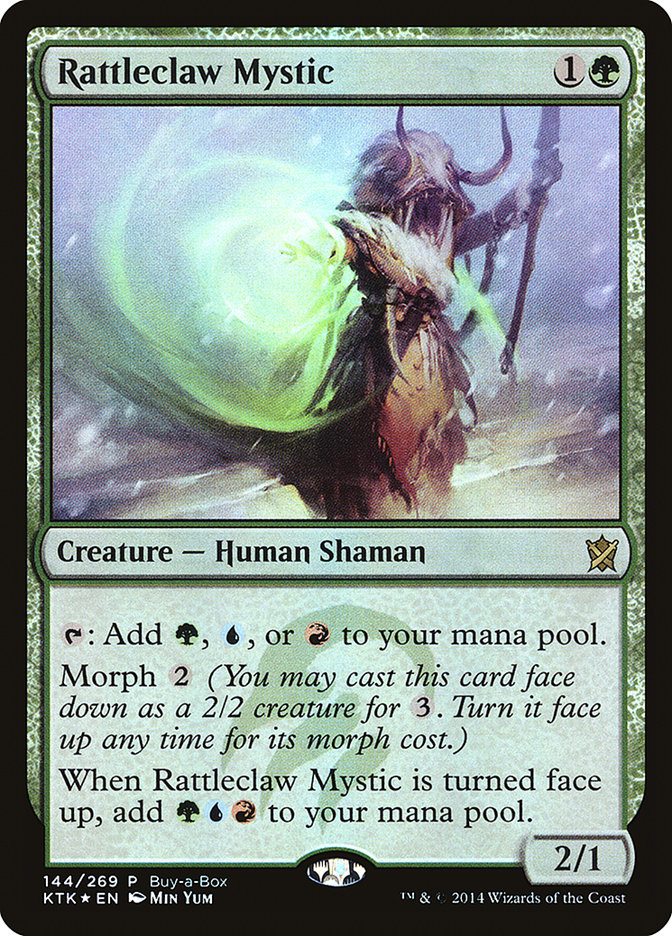 Rattleclaw Mystic (Buy-A-Box) [Khans of Tarkir Promos] | Lots Moore NSW