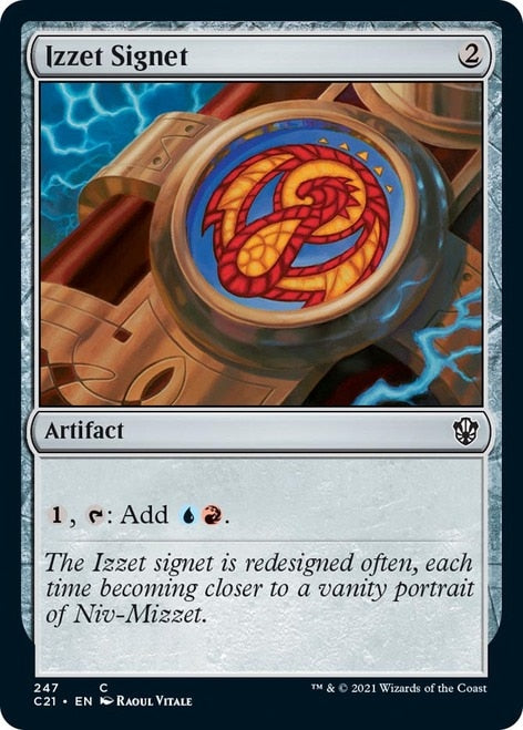 Izzet Signet [Commander 2021] | Lots Moore NSW