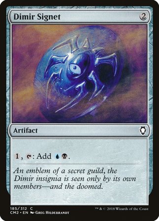 Dimir Signet [Commander Anthology Volume II] | Lots Moore NSW