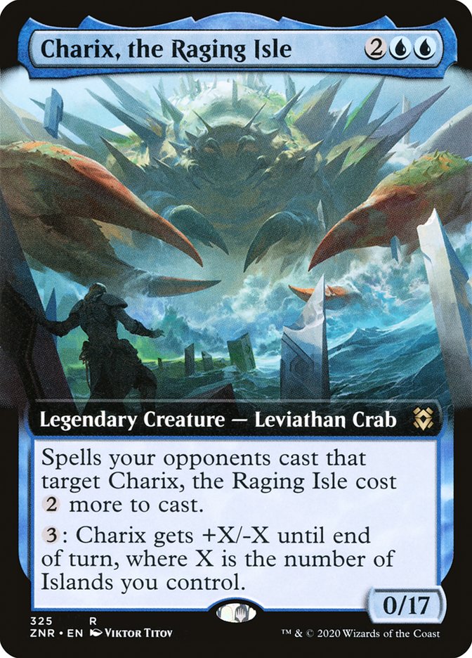 Charix, the Raging Isle (Extended Art) [Zendikar Rising] | Lots Moore NSW