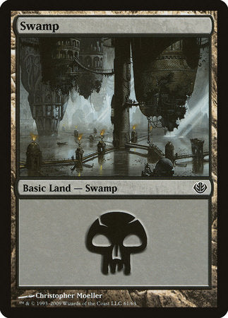 Swamp (61) [Duel Decks: Garruk vs. Liliana] | Lots Moore NSW