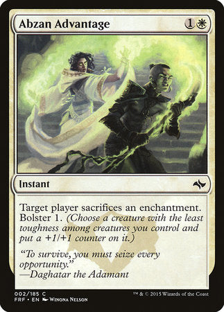 Abzan Advantage [Fate Reforged] | Lots Moore NSW