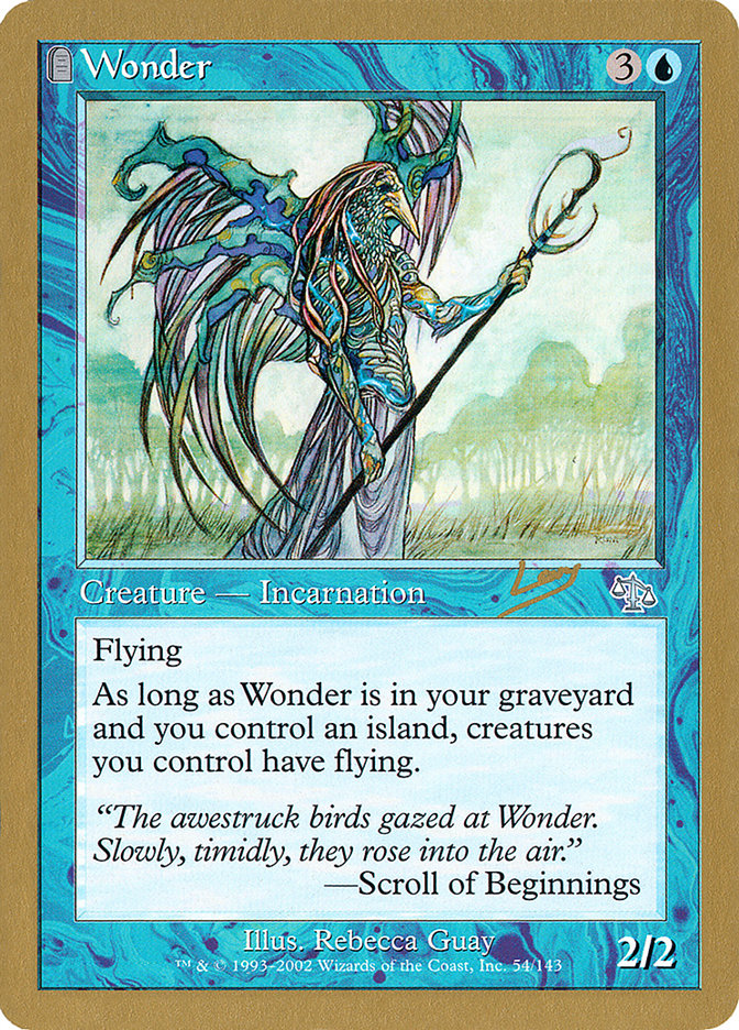 Wonder (Raphael Levy) [World Championship Decks 2002] | Lots Moore NSW