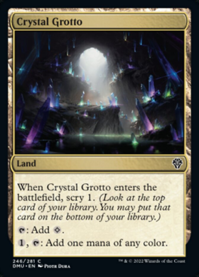 Crystal Grotto [Dominaria United] | Lots Moore NSW