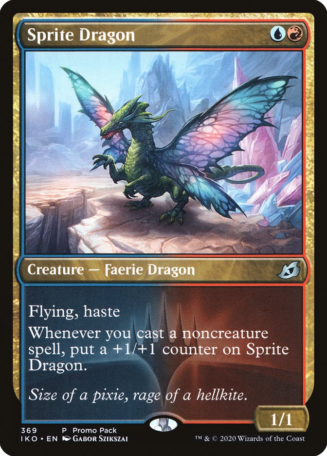 Sprite Dragon (Promo Pack) [Ikoria: Lair of Behemoths Promos] | Lots Moore NSW