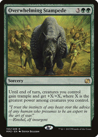 Overwhelming Stampede [Modern Masters 2015] | Lots Moore NSW