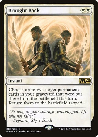 Brought Back [Core Set 2020 Promos] | Lots Moore NSW