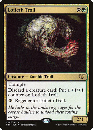 Lotleth Troll [Commander 2015] | Lots Moore NSW