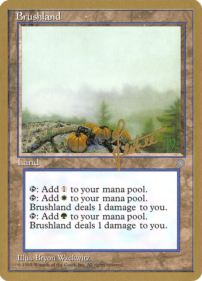 Brushland (Bertrand Lestree) [Pro Tour Collector Set] | Lots Moore NSW