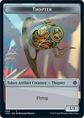 Cat Bird // Thopter Double-Sided Token [Starter Commander Decks] | Lots Moore NSW