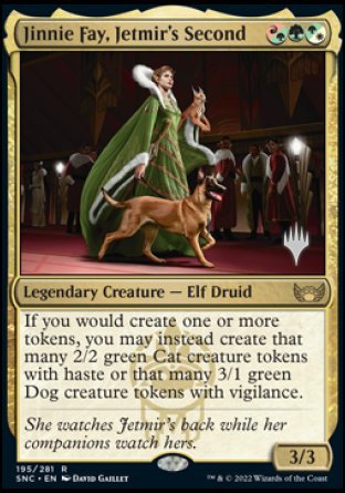 Jinnie Fay, Jetmir's Second (Promo Pack) [Streets of New Capenna Promos] | Lots Moore NSW