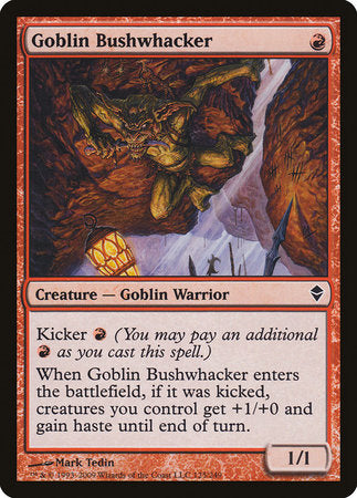 Goblin Bushwhacker [Zendikar] | Lots Moore NSW