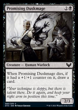Promising Duskmage [Strixhaven: School of Mages] | Lots Moore NSW