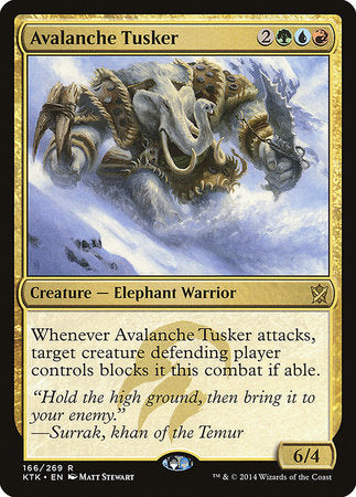 Avalanche Tusker [Khans of Tarkir] | Lots Moore NSW