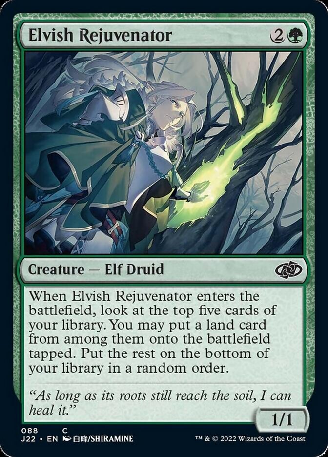 Elvish Rejuvenator [Jumpstart 2022] | Lots Moore NSW