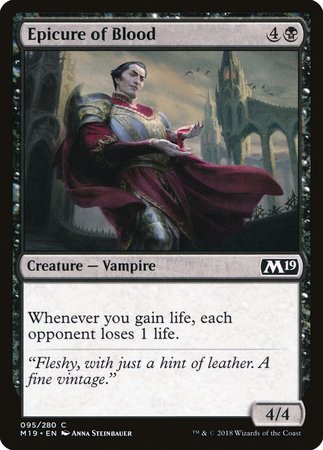 Epicure of Blood [Core Set 2019] | Lots Moore NSW