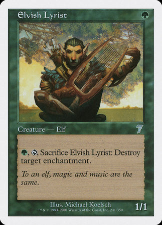 Elvish Lyrist [Seventh Edition] | Lots Moore NSW