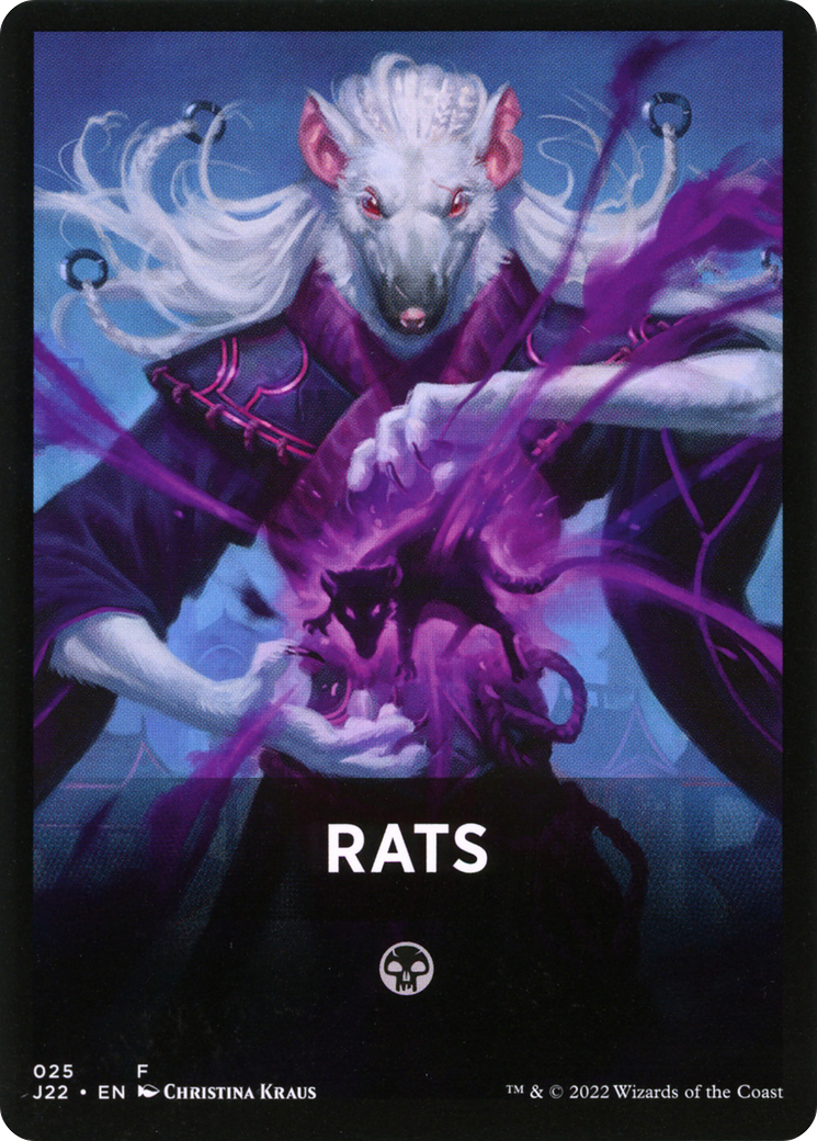 Rats Theme Card [Jumpstart 2022 Front Cards] | Lots Moore NSW
