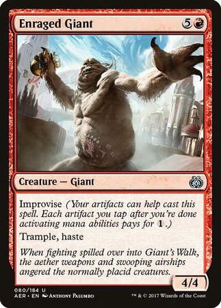Enraged Giant [Aether Revolt] | Lots Moore NSW