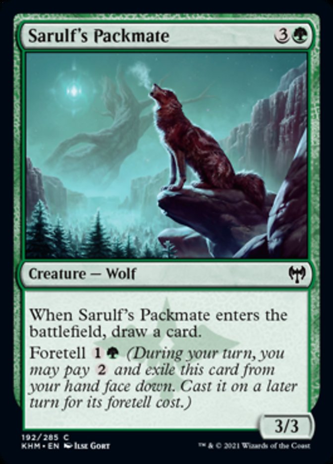 Sarulf's Packmate [Kaldheim] | Lots Moore NSW
