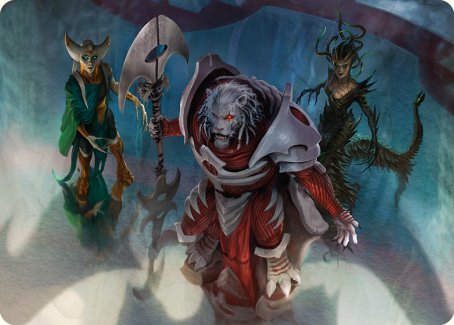 Norn's Decree Art Card [Phyrexia: All Will Be One Art Series] | Lots Moore NSW