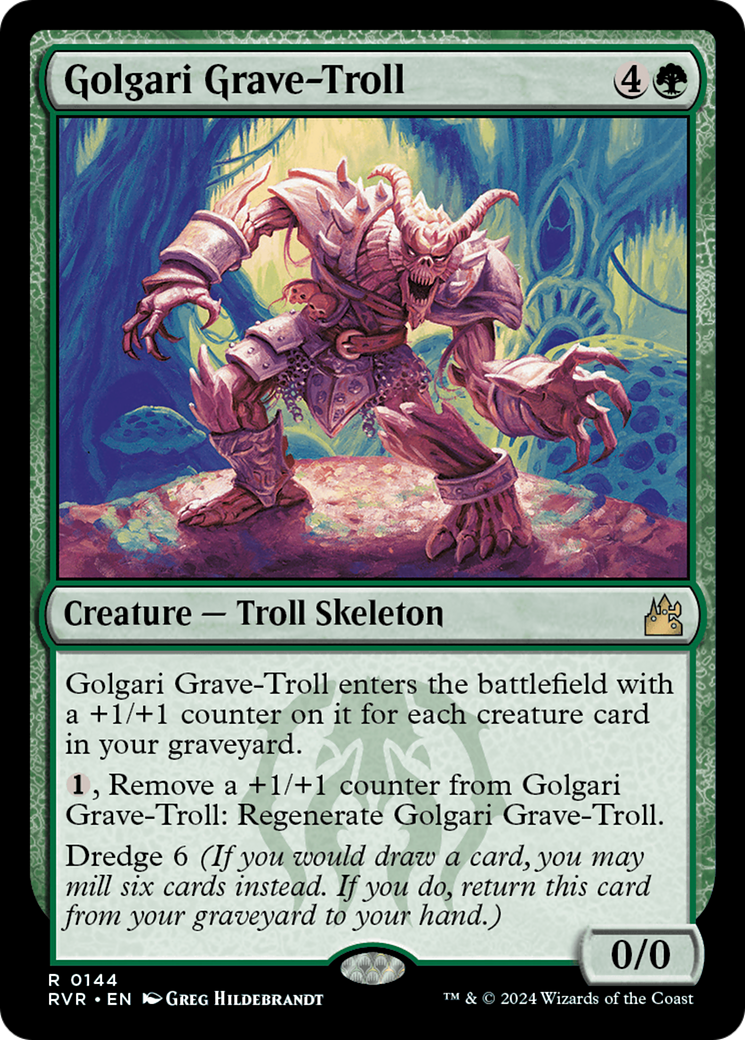 Golgari Grave-Troll [Ravnica Remastered] | Lots Moore NSW