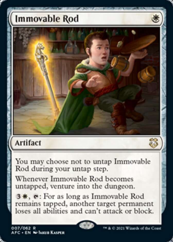 Immovable Rod [Dungeons & Dragons: Adventures in the Forgotten Realms Commander] | Lots Moore NSW