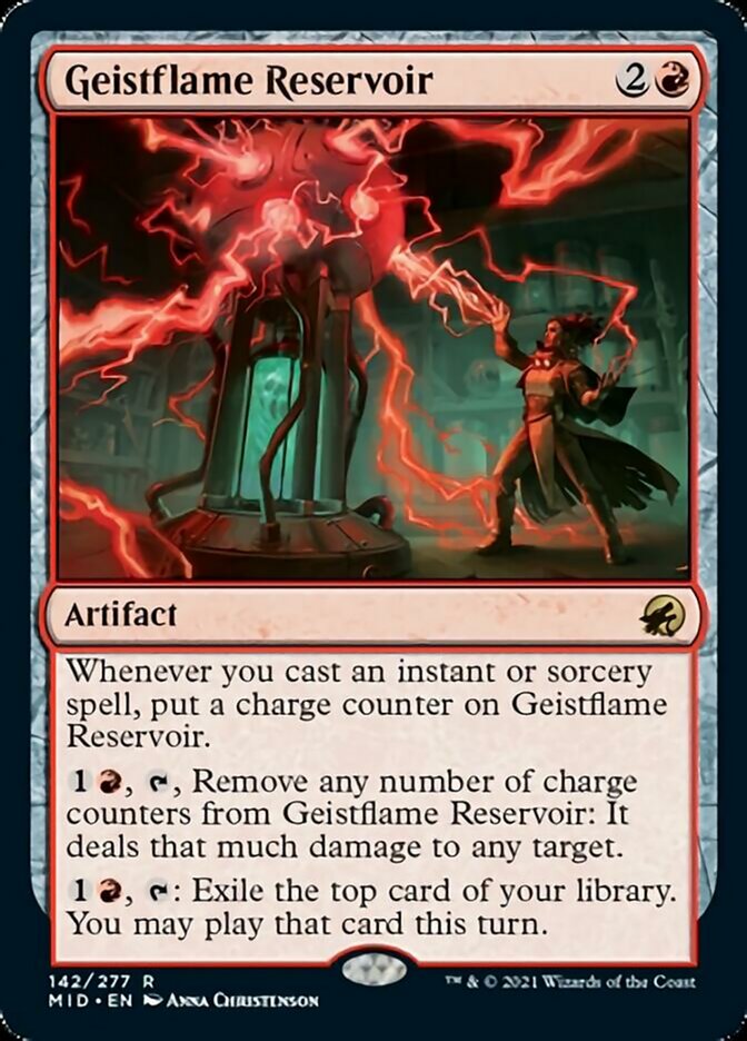 Geistflame Reservoir [Innistrad: Midnight Hunt] | Lots Moore NSW