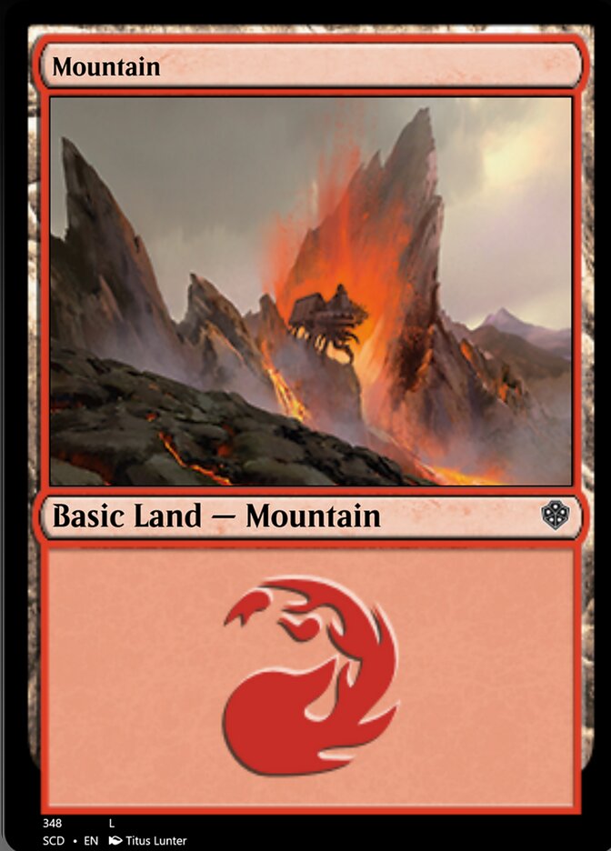 Mountain (348) [Starter Commander Decks] | Lots Moore NSW