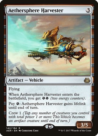 Aethersphere Harvester [Aether Revolt] | Lots Moore NSW
