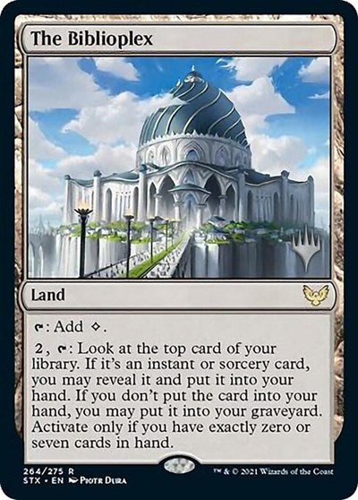 The Biblioplex (Promo Pack) [Strixhaven: School of Mages Promos] | Lots Moore NSW