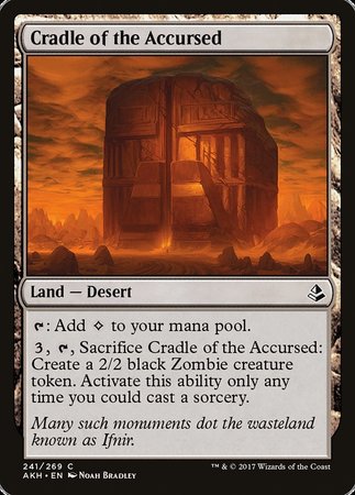 Cradle of the Accursed [Amonkhet] | Lots Moore NSW