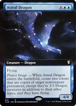 Astral Dragon (Extended Art) [Commander Legends: Battle for Baldur's Gate] | Lots Moore NSW