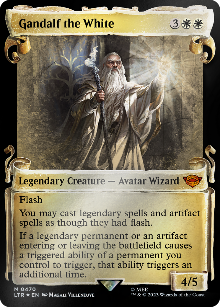 Gandalf the White [The Lord of the Rings: Tales of Middle-Earth Showcase Scrolls] | Lots Moore NSW