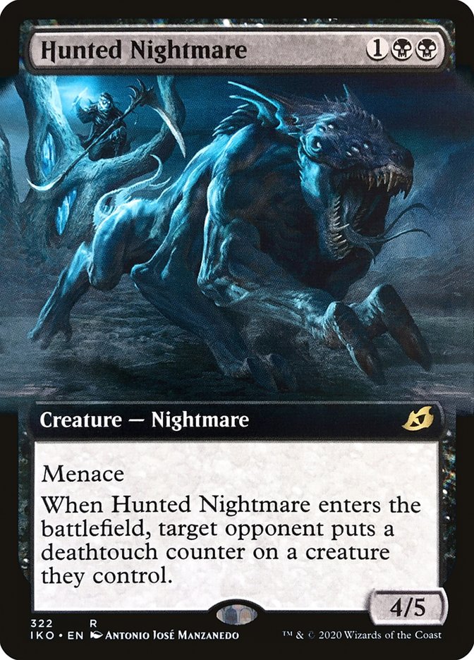 Hunted Nightmare (Extended Art) [Ikoria: Lair of Behemoths] | Lots Moore NSW