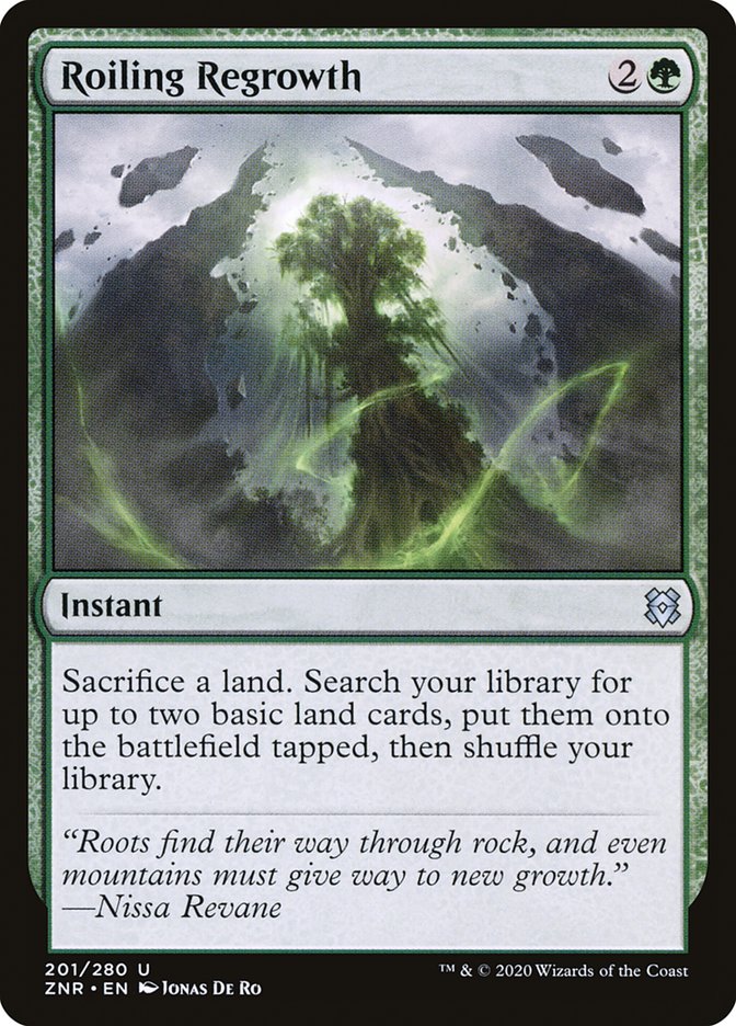 Roiling Regrowth [Zendikar Rising] | Lots Moore NSW