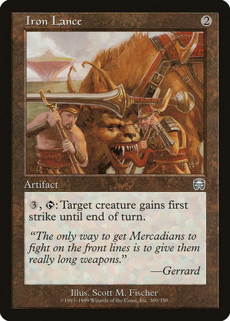 Iron Lance [Mercadian Masques] | Lots Moore NSW
