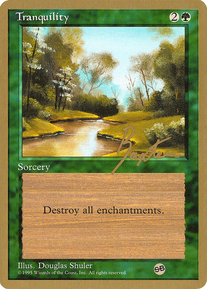 Tranquility (George Baxter) (SB) [Pro Tour Collector Set] | Lots Moore NSW