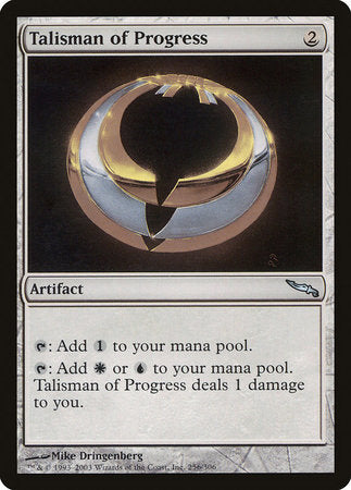 Talisman of Progress [Mirrodin] | Lots Moore NSW