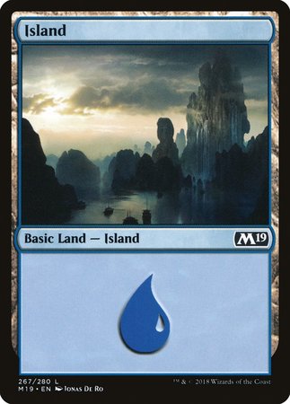 Island (267) [Core Set 2019] | Lots Moore NSW